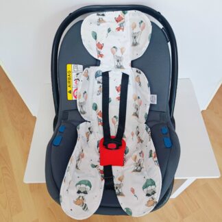 WKŁADKA  ANTYPOTNA BAMBUSOWA DO FOTELIKA SAMOCHODOWEGO 0-13 kg